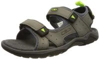 CMP Herren Almaak Hiking Sandal, Titanio-Verde Fluo, 42