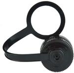 Nalgene Kunststoffflaschen Deckel Enghals, Schwarz, 076526