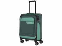 Travelite Bordtrolley Handgepäck Koffer nachhaltig, 4 Rollen, VIIA, Weichgepäck