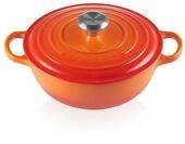 Le Creuset La Marmite aus Gusseisen, 24cm, Ofenrot, 21114240900430