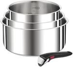 Tefal Ingenio Preference 4-teiliges Topfset Induktion, 16, 18, 20cm mit Griff,