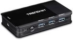 TRENDnet, TK-U404, 4-Port USB 3.1 Sharing Switch f&uuml;r 4 Computer,