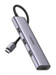 UGREEN Hub USB C OTG Adapter USB C auf 4 USB 3.0 5Gbps Dongle USB C Kompatibel...