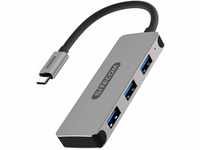 Sitecom CN-387 USB-C Hub 3 Port | USB-C auf 3X USB 3.1 Type-A - für MacBook Pro/Air,