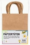 folia 21810 - Papiert&uuml;ten aus Kraftpapier, Geschenkt&uuml;ten, 20 St&uuml;ck, 18 x 8 x 21