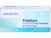 FOLSÄURE SANAVITA 5 mg Tabletten 50 St