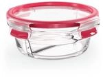 EMSA Clip & Close Glas Frischhaltedose, rund, 0,55 L, 100 Prozent dicht,...