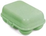 Koziol EGGS TO GO Eierbox f&uuml;r 6 Eier, Aufbewahrungsbox mit Clipverschluss,