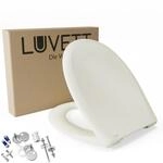 LUVETT C770 WC-Sitz Oval | SoftClose Absenkautomatik, Pergamon Wei&szlig;