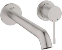 GROHE 2-Loch-Waschtischbatterie Essence 29193_1, Wandmontage, Fertigmontageset...