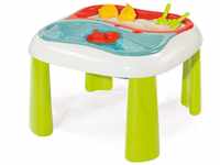Smoby - Sand- und Wasserspieltisch - mit herausnehmbaren Wannen, inklusive Abdeckung