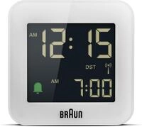 Braun Digitaler Reisewecker Mitteleurop&auml;ische Zeitzone (MEZ) mit...