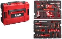 kwb Werkzeugkoffer/Werkzeug-Set, 80-teilig, Einhell E-Case-kompatibel, robust...
