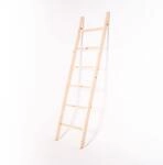 Kleiderleiter Massivholz Zirbe, Premium-Handtuchleiter, 171 cm, 6 Sprossen 