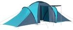 vidaXL Campingzelt 6 Personen 2 L&uuml;ftungsfenster Kuppelzelt Trekkingzelt Wurfzelt