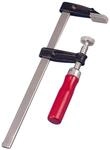 kwb Schraub-Zwinge mit Holzgriff 50x200 - Robuste Spannbacken und stabile
