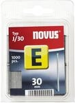 Novus N&auml;gel 30 mm, Klarsichtverpackung mit 1000 N&auml;geln vom Typ J/30, zur