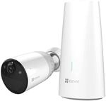 EZVIZ 1080P Kabellose batteriebetriebene Kamera Set, 1Kamera mit Base, 365 Tage