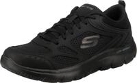 Skechers Herren Summits South Rim Turnschuhe, Black Leather/Mesh/Trim, 41 EU