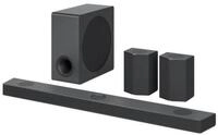 LG DS95QR Soundbar (810 Watt) mit kabellosem Subwoofer & Meridian-Technologie (Dolby