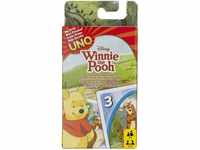 Mattel Games 54480 UNO Junior Winnie Puuh Kartenspiel für Kinder, geeignet...
