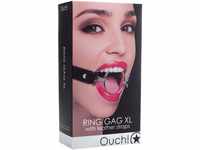 SHOTS by Shots Ring Gag XL with Leather Straps - Mundknebel an Lederband -