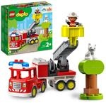 LEGO DUPLO Feuerwehrauto - Minifiguren f&uuml;r Vorschulkinder ab 2 Jahren -...