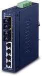 PLANET Industrieller Fast Ethernet Switch 4-Port 10/100 Mbps RJ45 + 2-Port...