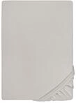 biberna Deluxe Jersey-Elastic-Spannbetttuch 140x200 cm - 160x220 cm grau | 97%
