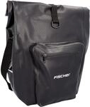 Fischer Unisex &ndash; Erwachsene bagagedragertas Tour Gep&auml;cktr&auml;gertasche, Schwarz, M