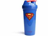 SmartShake Lite Justice League Superman Protein Shaker Flasche 800ml - BPA-frei