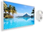 K&ouml;nighaus Infrarotheizung mit Bild - 1200 Watt + Smart Thermostat & K&ouml;nighaus APP -