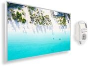 K&ouml;nighaus Infrarotheizung mit Bild - 1200 Watt + Smart Thermostat & K&ouml;nighaus APP -
