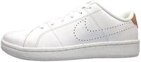 Nike Damen WMNS Court Royale 2 NN Sneaker, White/Rose Whisper-Volt-Black, 38.5 EU