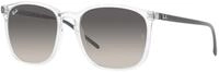 Ray-Ban Herren 0RB4387-647711-56 Sonnenbrille, TRANSPARENT, 56