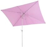 Mendler Sonnenschirm N23, Gartenschirm, 2x3m rechteckig neigbar, Polyester/Alu 4,5kg
