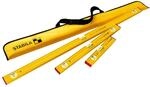 STABILA PRO SET 80 AS, 4-teiliges Wasserwaagen-Set: 120 cm / 60 cm / 30 cm/Tasche,