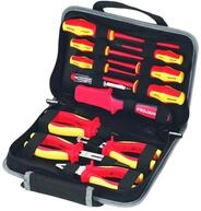 Projahn 8687 Werkzeugmappe PROFICRAFT VDE 1/4"; Hochwertige Stofftragetasche inkl.