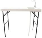 LEMODO klappbarer Filetiertisch | tragbare Camping Sp&uuml;le | Outdoor Waschbecken...