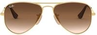 Ray-Ban Rayban Junior Unisex-Kinder 0RJ9506S 223/13 52 Sonnenbrille, Gold (Gold/Brown