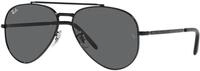 Ray-Ban Unisex Rb3625 Sonnenbrille, Schwarz/Grau, 58