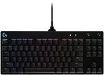 Logitech G PRO Mechanische Gaming-Tastatur, Spanisches QWERTY-Layout - Schwarz