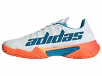 Adidas Unisex Barricade M Shoes-Low (Non Football), Blue Tint/Blue Rush/FTWR White,