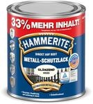 Hammerite Metallschutzlack Gl&auml;nzend, 3in1- Rostschutz, Wei&szlig;, 1 L