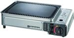 Kemper Gasgrill, tragbar, 2300 W, antihaftbeschichtet, inkl. Transportkoffer