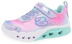 Skechers M&auml;dchen Flutter Heart Lights Simply Love sneakers sports shoes, Lavender