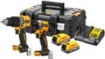 DEWALT 18 Volt Akku-Komobpack DCK2050E2T (mit 1x Schlagbohrschrauber DCD805, 1x...