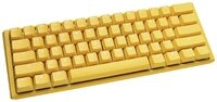 Ducky One 3 Yellow - Mechanische Gaming Tastatur Deutsches Layout im Mini-Format (60%