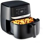 MEDION E50 XL Hei&szlig;luftfritteuse (5,7 Liter, Airfryer, ca. 1700 Watt, Digitales