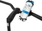 Fischer Fahrrad Scooter Handyhalterung, Smartphonehalterung, Universal Handyhalter,